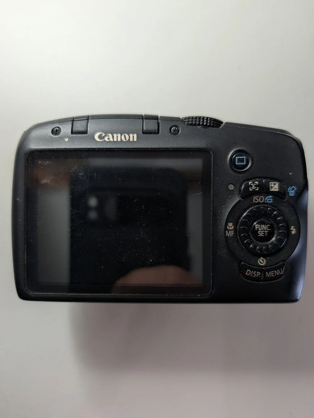 Lot Of 2 Canon PowerShot SX120 IS 10MP Digital Cameras 1 Works, 1 Parts Repair